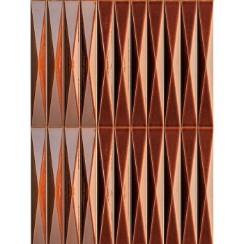Плитка Terratinta Sartoria Pulse Prism Copper 4х31,5… - Фото №1