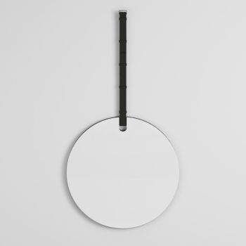 Лаковане дзеркало з ременем Cielo I Catini, Cemento… - Фото №1