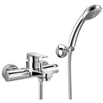 Змішувач для ванни/душу Paffoni Sly, ручний душ Trieste… - Фото №1