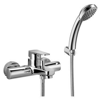 Змішувач для ванни/душу Paffoni Sly, ручний душ Trieste… - Фото №1