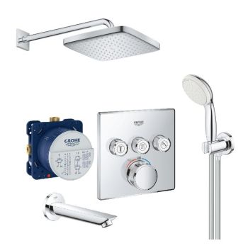 Душовий набір Grohe Grohtherm SmartControl з New Tempesta… - Фото №1