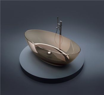 Ванна из прозрачной смолы Gruppo Treesse Camelia 180… - Фото №1