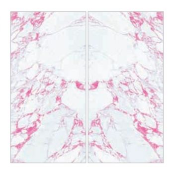 Керамогранит Fiandre Design your slabs Butterfly Composizione Visions, 2 шт 300x150 Luc 6 мм (Y4VN00D330006)