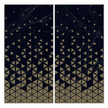 Керамограніт Fiandre Design your slabs Triangle Gold… - Фото №1