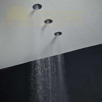 Верхний душ Antonio Lupi Zenit D80мм, черный (ZENIT10 Nero)