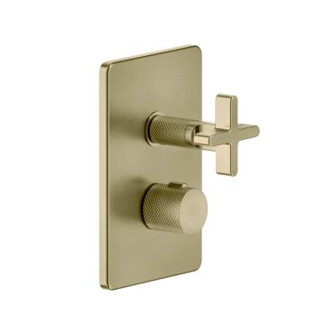 Термостат Gessi Inciso, на 3 виходи зовнішня частина,… - Фото №1