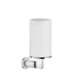 Стакан Gessi Inciso, настенный, белый, Chrome (58507031) - Фото №1