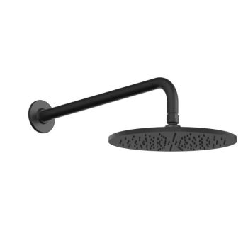 Верхний душ Gessi Inciso 300 мм настенный, черный… - Фото №1
