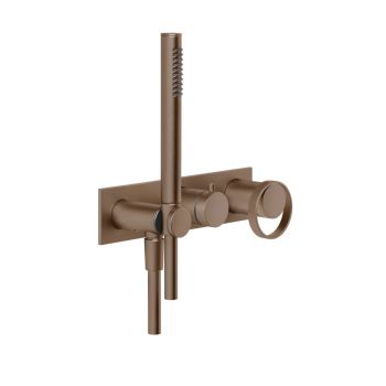Змішувач Gessi Anello, настінний, на 2 виходи, зовнішня… - Фото №1