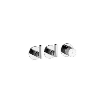 Термостат Gessi Inciso, 2 независимых выхода, внешняя… - Фото №1
