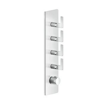 Термостат Gessi Inciso, 4 независимых выхода, внешняя… - Фото №1