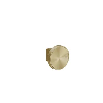 Гачок настінний Gessi Origini, Bruched Brass PVD (66521727) - Фото №1