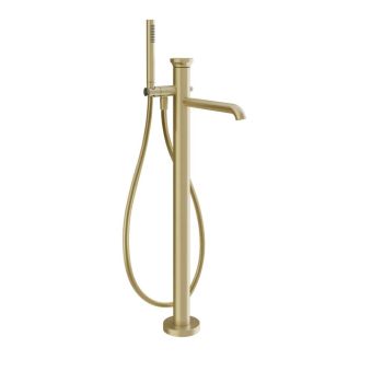 Смеситель для ванны Gessi Origini напольный, Bruched… - Фото №1