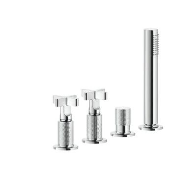 Смеситель для ванны Gessi Inciso, на 4 отверстия,… - Фото №1