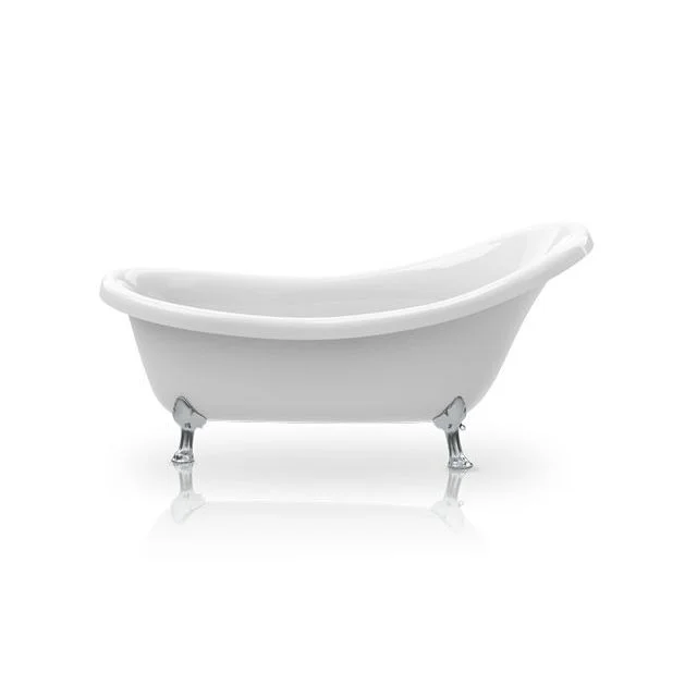 Ванна акриловая Knief Victorian с хромированными ножками, 174,5х83 (0100-06102_0100-091-02) - Фото 2