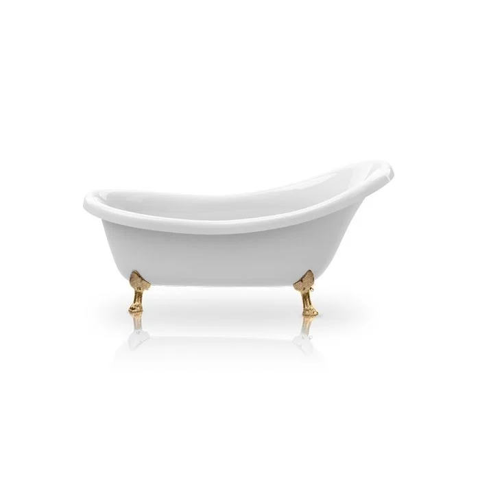 Ванна акриловая Knief Victorian с бронзовыми ножками, 174,5х83 (0100-06110_0100-091-10) - Фото 2