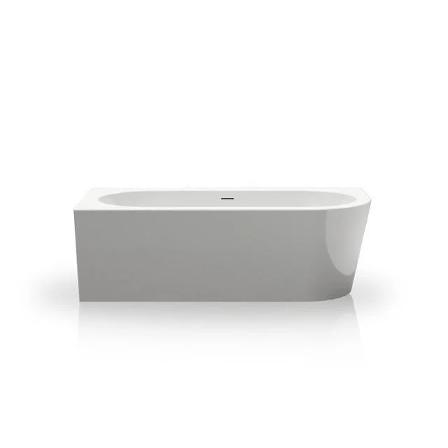 Ванна акриловая пристенная Knief Wall XS R, 165х75х58, щелевой перелив, без г/м, Glossy White (01055RWGWG6SCR) ex 0100-255R_0100-091-06S - Фото 2