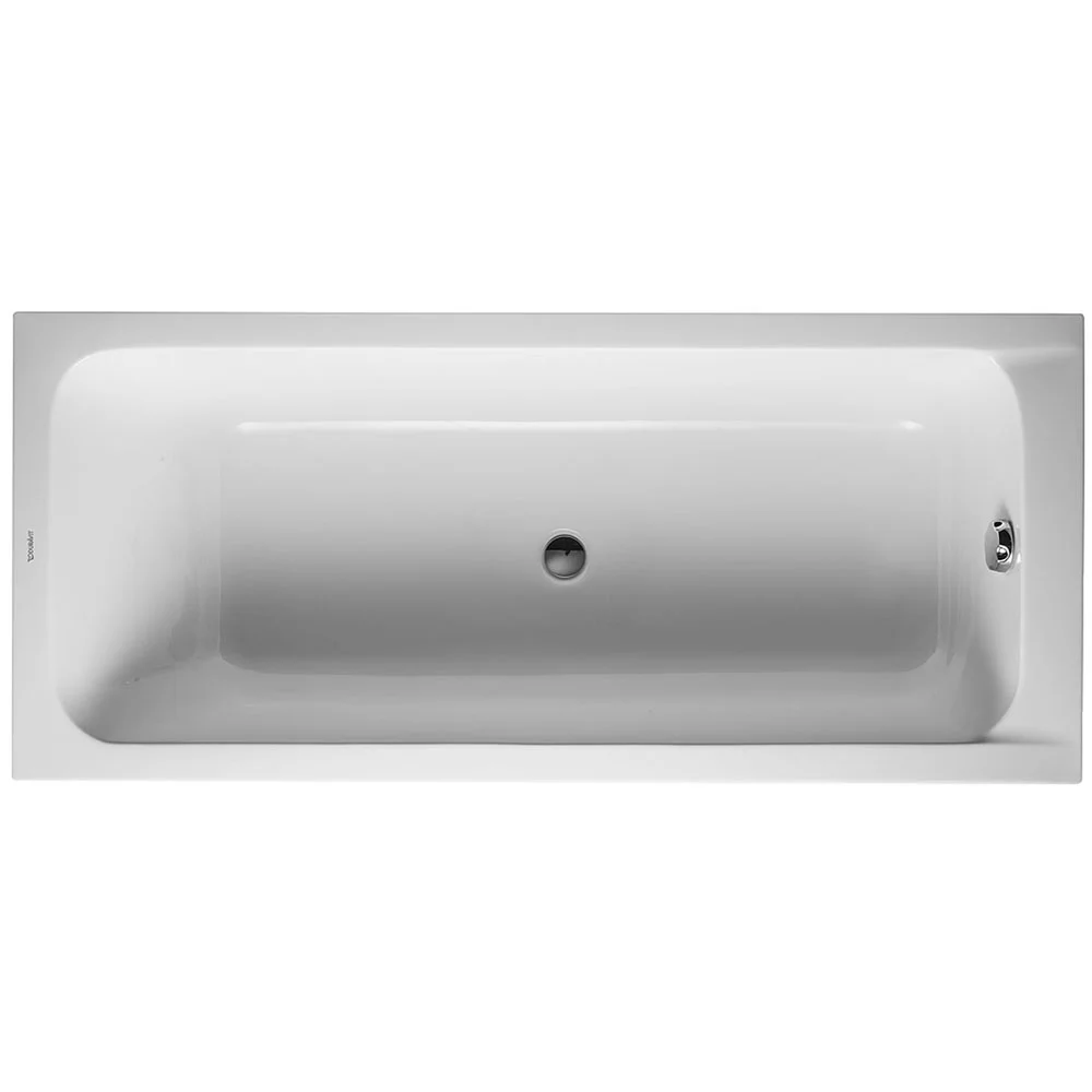 Ванна акрилова Duravit D-Code 170х75 біла (700099000000000) - Фото 2