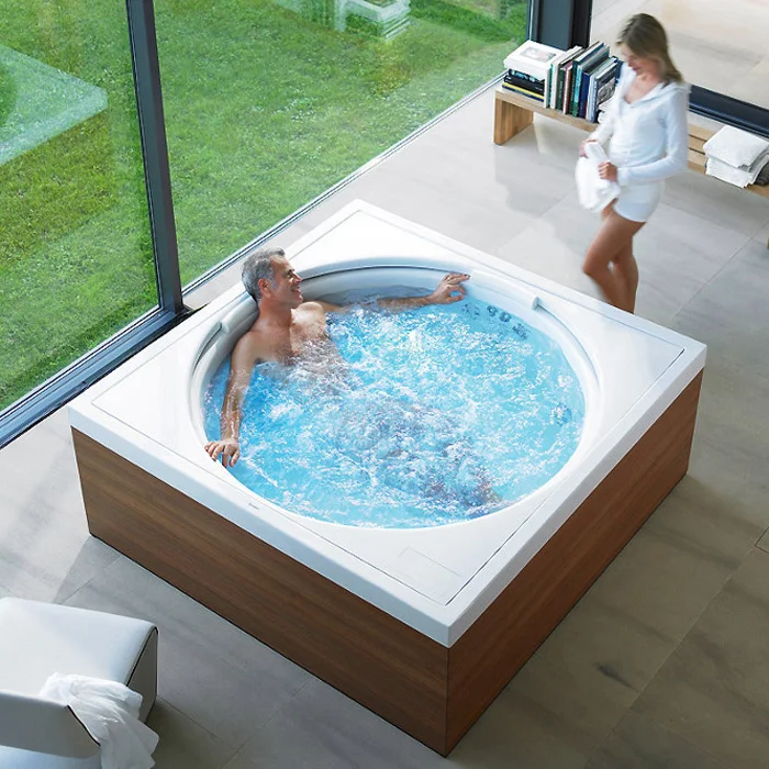Ванна акрилова Duravit Blue Moon Combi-System E 140х140 (760143000СЕ1000) - Фото 3