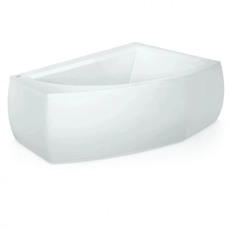 Ванна акриловая Pool Spa Aquamarina 175x100 (правая), ножки, панель без рамы, белый (PWAI510ZN000000_PWOI610OP000000) - Фото 2