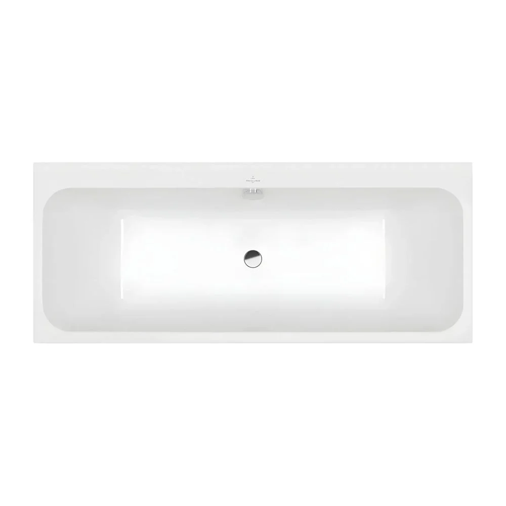 Ванна акрилова Villeroy&Boch Architectura 170х75 см, прямокутна, White Alpin (UBA170ARE2V-01) - Фото 2