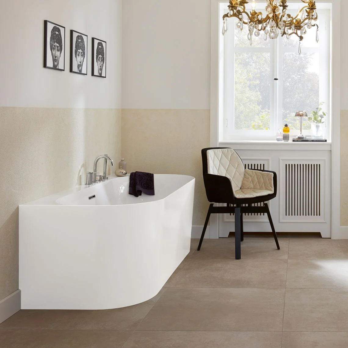 Ванна акриловая Villeroy&Boch Loop&Friends Oval, пристенная, 180х80, White Alpin (UBA180LOF9CS00V-01) - Фото 4