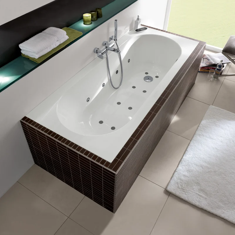 Ванна квариловая Villeroy & Boch Oberon 170x75 (UBQ170OBE2V-01) - Фото 3
