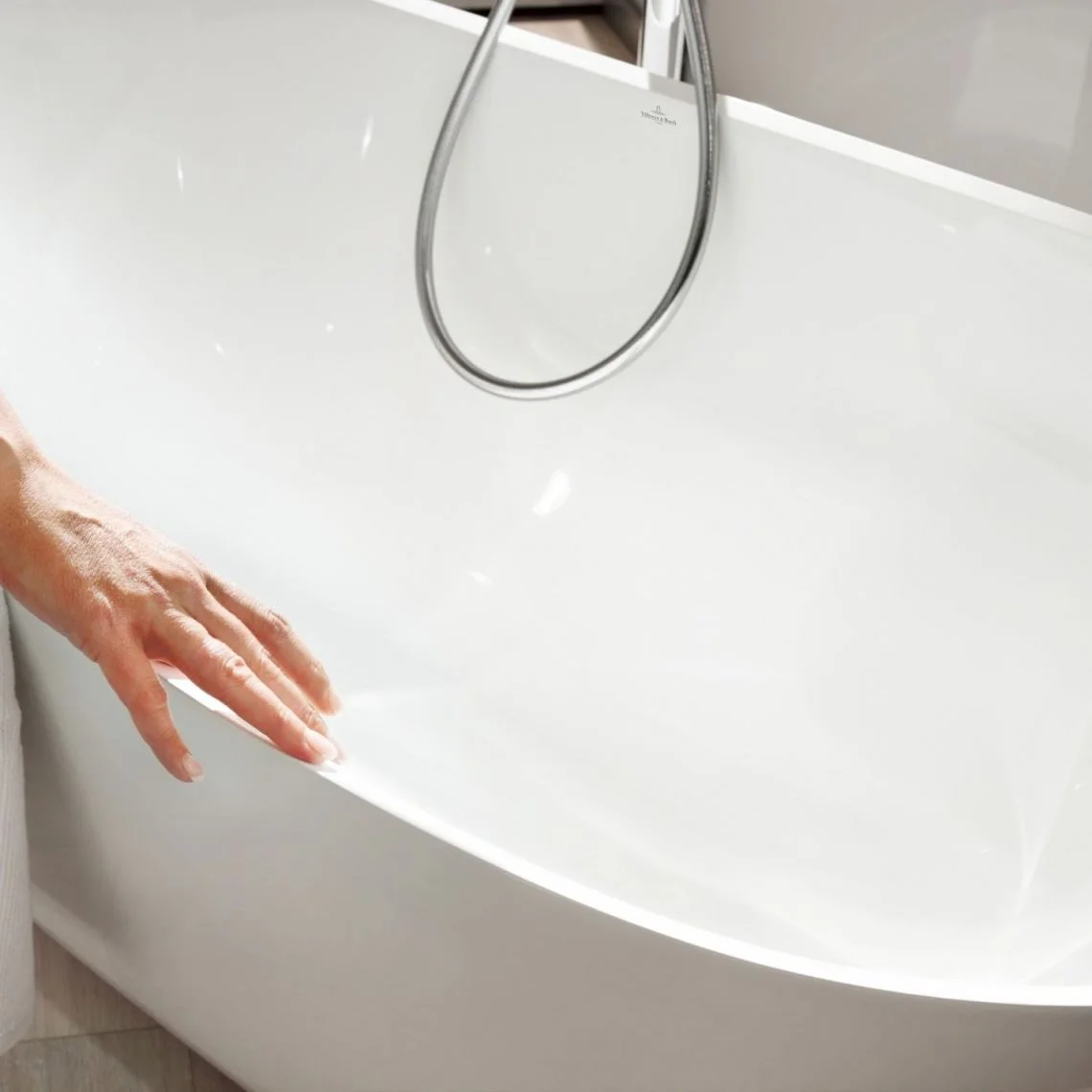 Ванна квариловая Villeroy & Boch Theano 175x80, белый (UBQ175ANH7F200V-01) - Фото 3