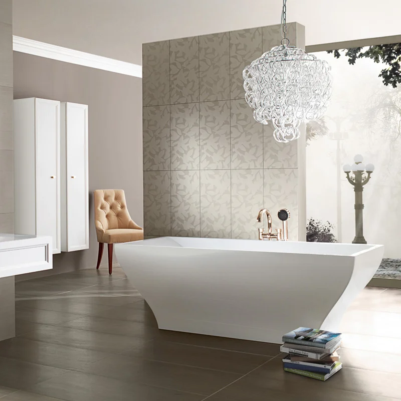 Ванна кварилова Villeroy & Boch La Belle, 180х80 (UBQ180LAB2PDV-01) - Фото 4