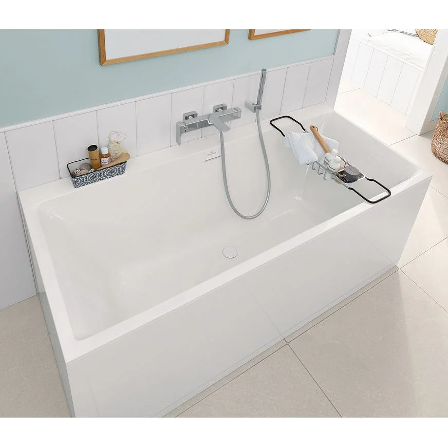 Ванна квариловая Villeroy&Boch Subway 3.0 180x80 см White Alpin (UBQ180SBW2DV-01) - Фото 3