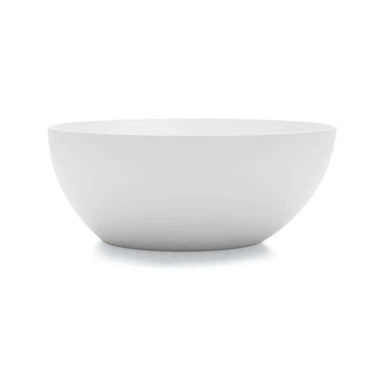 Ванна из искусственного камня Treesse Bali 160x85x62h, белая матовая (V026BO) - Фото 3