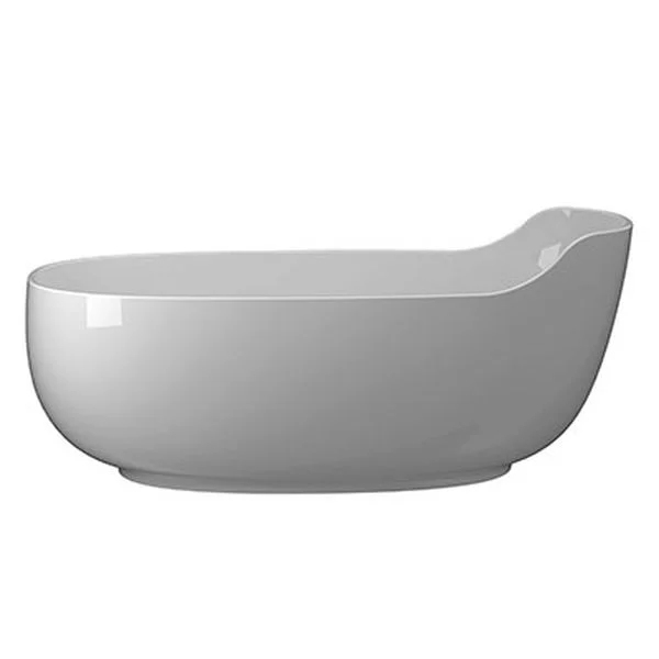 Ванна из искусственного камня Globo Olivia 176х90 см, Bianco (VAOLBI) - Фото 2