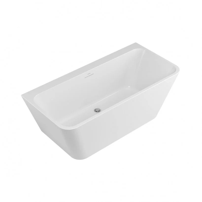 Ванна акрилова Radaway Gloria 170x75 см з ніжками і сифоном, R135L, білий (WA1-54-170x075U) - Фото 2