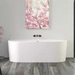 Ванна акриловая Knief Fresh Wall 180x80, белый глянцевый (0100-03106_0100-091-06) - Фото 1