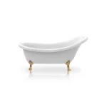 Ванна акриловая Knief Victorian с бронзовыми ножками, 174,5х83 (0100-06110_0100-091-10) - Фото 2
