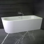 Ванна акриловая Knief Wall CL 180x80 см, белый глянцевый (0100277L/010009106S) - Фото 1