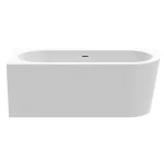 Ванна акриловая угловая Knief Fresh Right 180х80х60, щелевой перелив, без г/м, Glossy White (01032WGWG6SCR) ex 0100-232_0100-091-06S - Фото 2