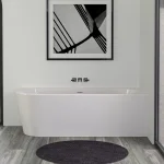 Ванна акриловая пристенная Knief Wall L 178х78х58, щелевой перелив, без г/м, Glossy White (01077LWGWG6SCR) - Фото 1