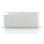 Ванна акрилова пристінна Knief Tidy 180 Wall 180х80х60, щілинний перелив, без г/м, Glossy White (01092WGWG6SCR) ex 0100-242_0100-091-06S - Фото 2