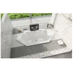 Ванна шестиугольная Duravit D-Code 190х90см, встраиваемый вариант, белый (700138000000000) - Фото 1