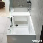 Ванна каменная Duravit Shower+Bath, 170х75 (700403000000000) - Фото 3