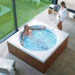 Ванна акрилова Duravit Blue Moon Combi-System E 140х140 (760143000СЕ1000) - Фото 3