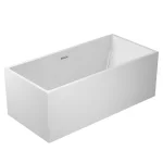 Ванна акриловая Galassia Quadra 170х80хh60 см, white (8965) - Фото 3