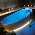 Ванна из искусственного камня TOTO Neorest, отдельностоящая 220х105х78.5 см, White (PJYD2200PWEEGW) - Фото 3
