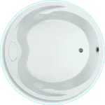 Ванна акриловая  Pool Spa  Atlantyda  160x160 (PWRD310ZS000000) - Фото 2