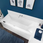 Ванна квариловая Villeroy & Boch Squaro Edge 12, 160х75 (UBQ160SQE2DV-01) - Фото 3