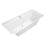 Ванна кварилова Villeroy & Boch Squaro Edge 12 180x80, білий (UBQ180SQE7DV-01) - Фото 3