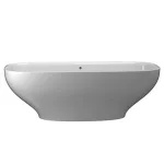 Ванна из искусственного камня Globo Genesis 180х84 см, Bianco (VAGEBI) - Фото 2
