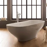 Ванна из искусственного камня Globo Genesis 180х84 см, Bianco (VAGEBI) - Фото 1