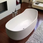 Ванна из искусственного камня Globo Olivia 176х90 см, Bianco (VAOLBI) - Фото 1